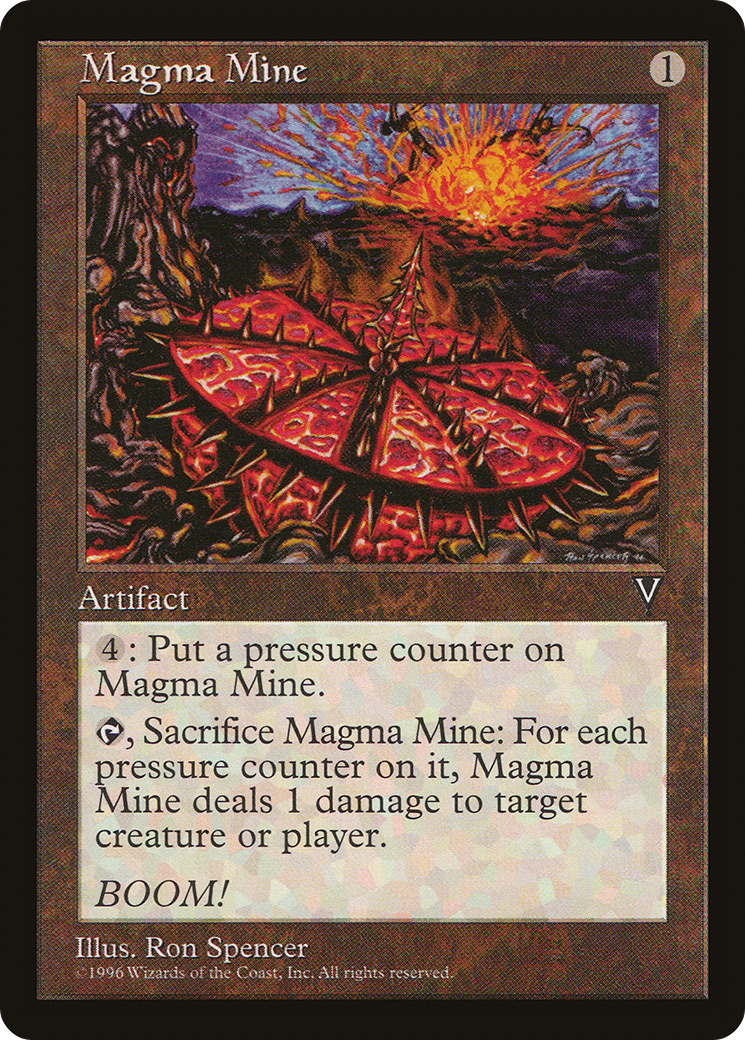 Magma Mine (VIS-149) [Visions] MTG Single Wizards of the Coast