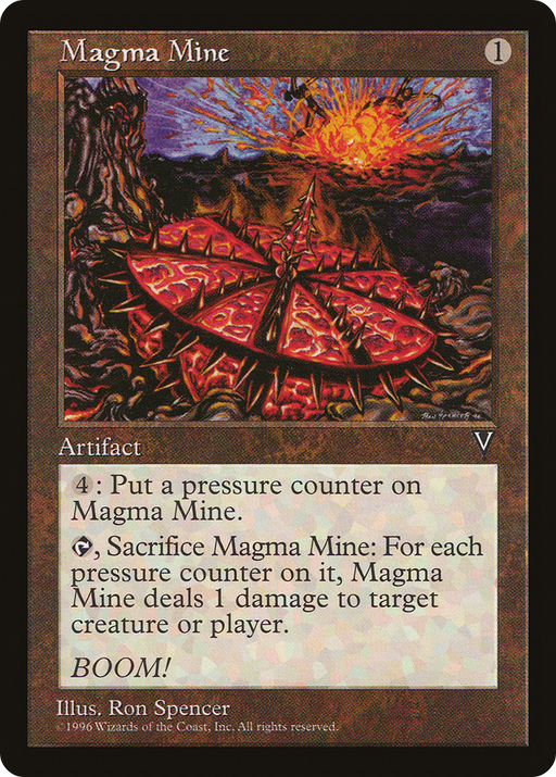 Magma Mine (VIS-149) [Visions] MTG Single Wizards of the Coast