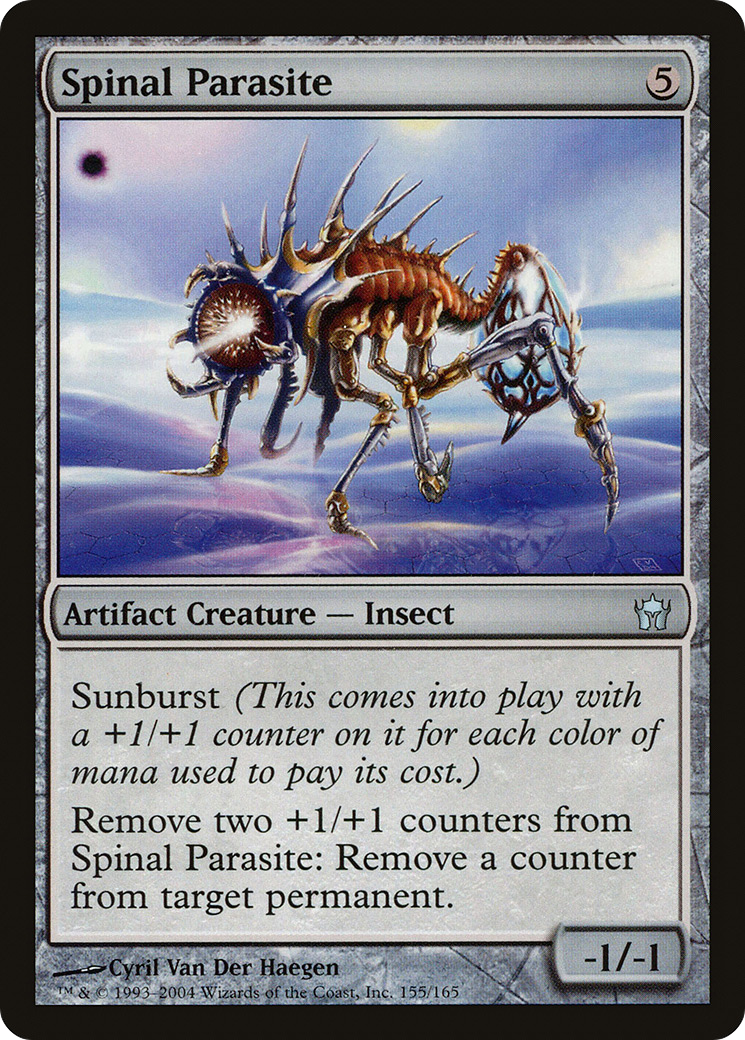 Spinal Parasite (5DN-155) [Fifth Dawn] Foil MTG Single Wizards of the Coast