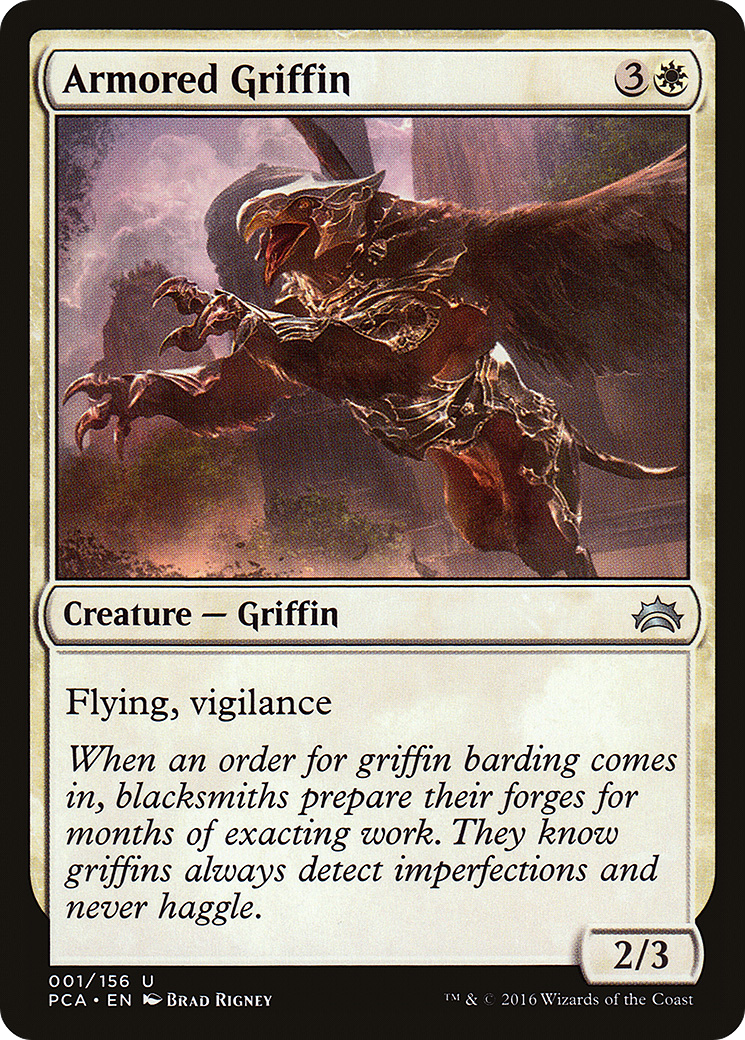 Armored Griffin (PCA-001) [Misc] Planechase Anthology MTG Single Wizards of the Coast