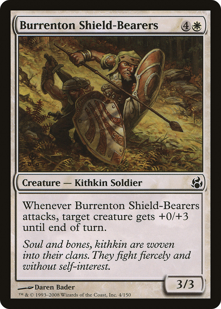 Burrenton Shield-Bearers (MOR-004) [Morningtide] MTG Single Wizards of the Coast