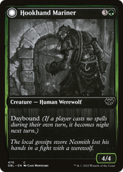 Hookhand Mariner (DBL-470) [Innistrad: Double Feature] Foil MTG Single Wizards of the Coast