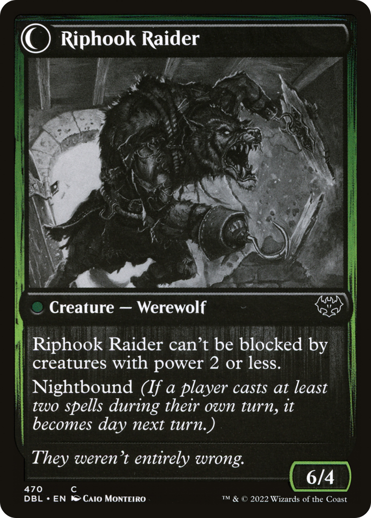 Hookhand Mariner (DBL-470) [Innistrad: Double Feature] MTG Single Wizards of the Coast