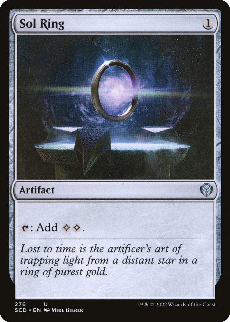 Sol Ring (SCD-276) [Starter Commander Decks] MTG Single Wizards of the Coast
