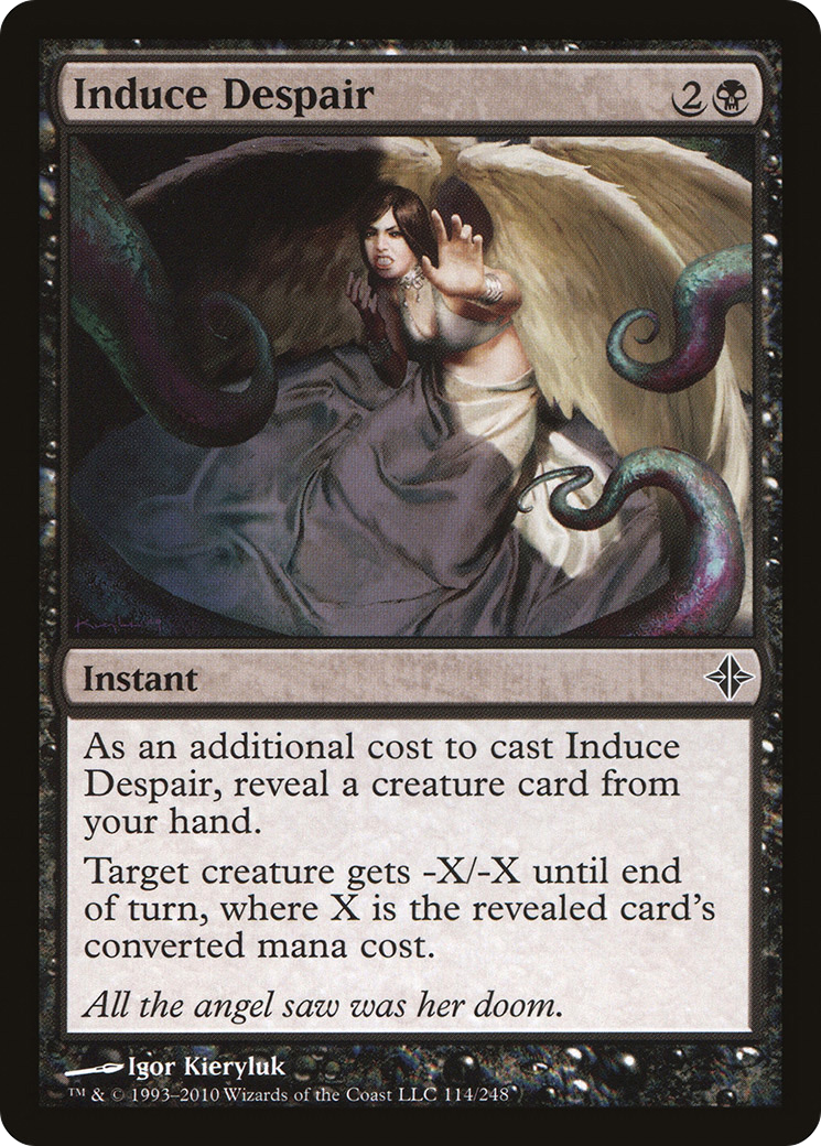 Induce Despair (ROE-114) [Rise of the Eldrazi] MTG Single Wizards of the Coast