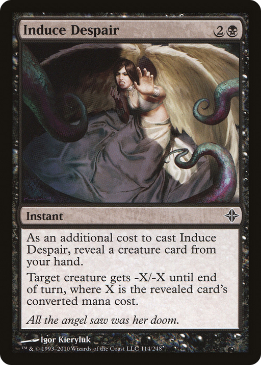 Induce Despair (ROE-114) [Rise of the Eldrazi] MTG Single Wizards of the Coast