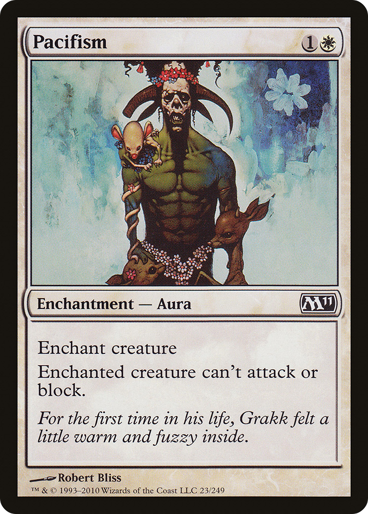 Pacifism (M11-023) [Magic 2011] MTG Single Wizards of the Coast