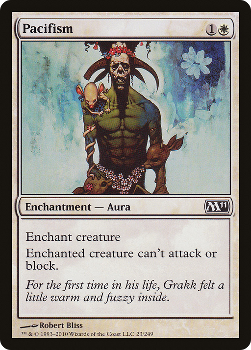 Pacifism (M11-023) [Magic 2011] Foil MTG Single Wizards of the Coast