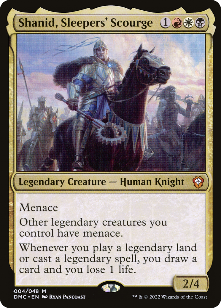 Shanid, Sleepers' Scourge (DMC-004) [Dominaria United Commander] MTG Single Wizards of the Coast