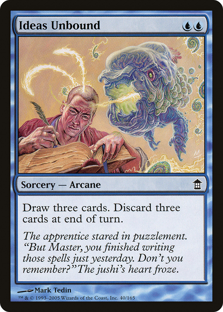 Ideas Unbound (SOK-040) [Saviors of Kamigawa] MTG Single Wizards of the Coast
