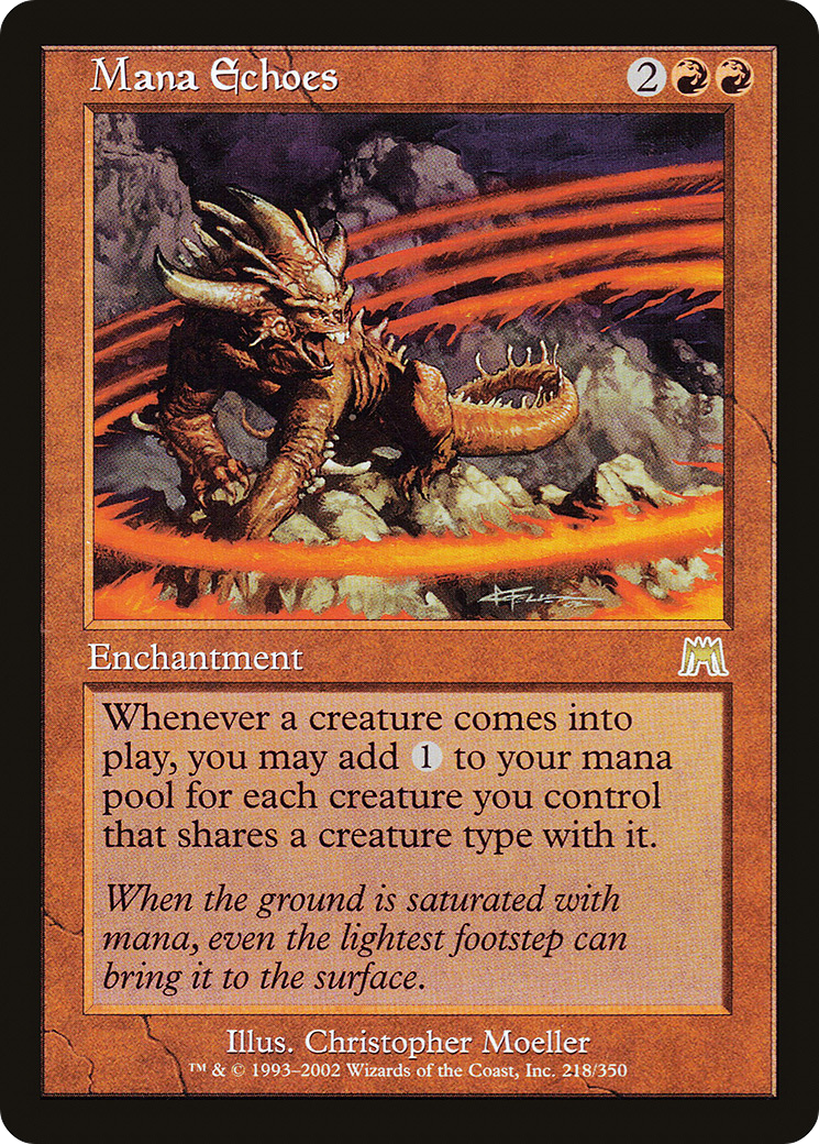 Mana Echoes (ONS-218) [Onslaught] MTG Single Wizards of the Coast