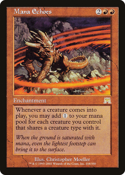 Mana Echoes (ONS-218) [Onslaught] Foil MTG Single Wizards of the Coast