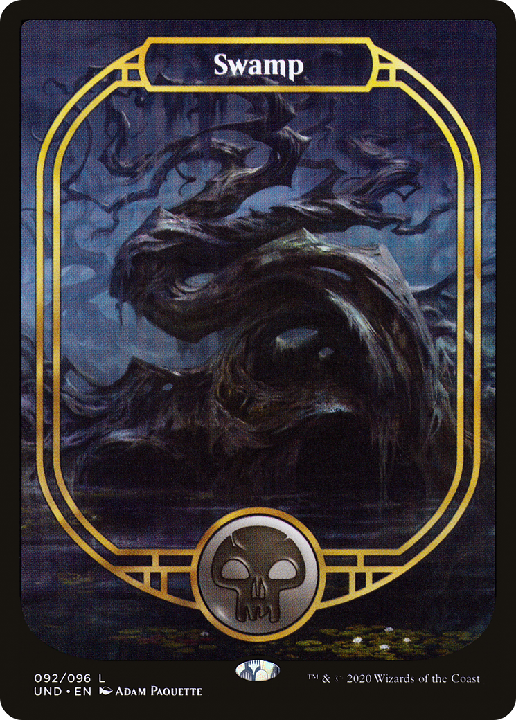 Swamp (Full Art) (UND-092) [Unsanctioned] Foil MTG Single Wizards of the Coast