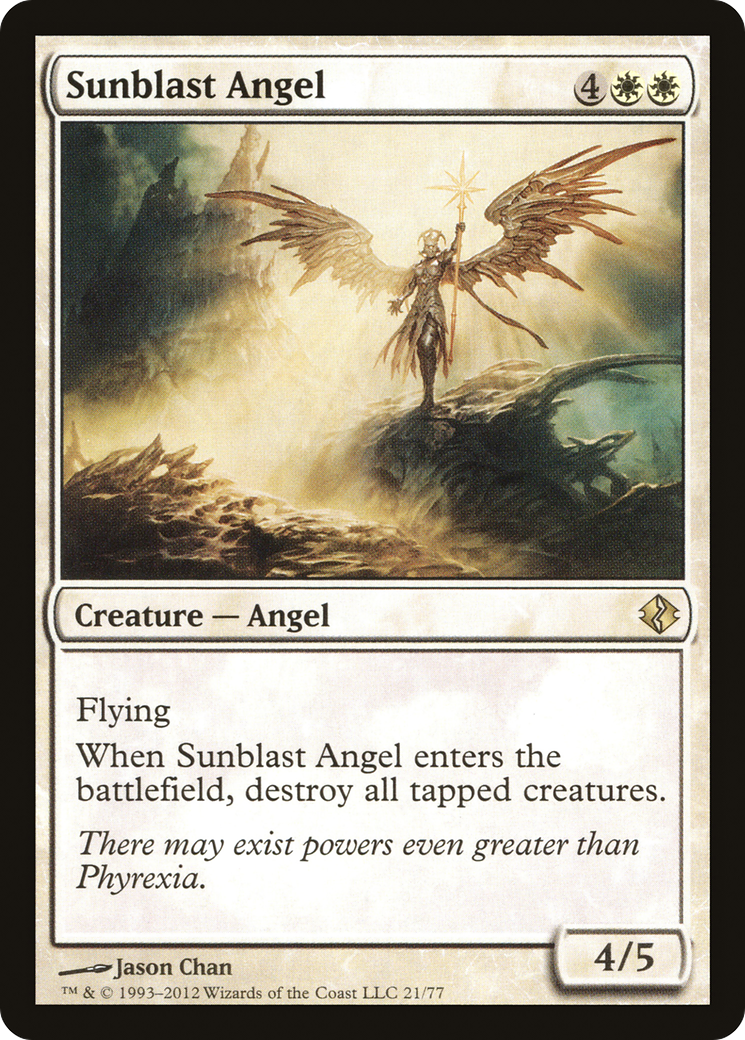 Sunblast Angel (DDI-021) [Misc] Duel Decks: Venser vs. Koth MTG Single Wizards of the Coast