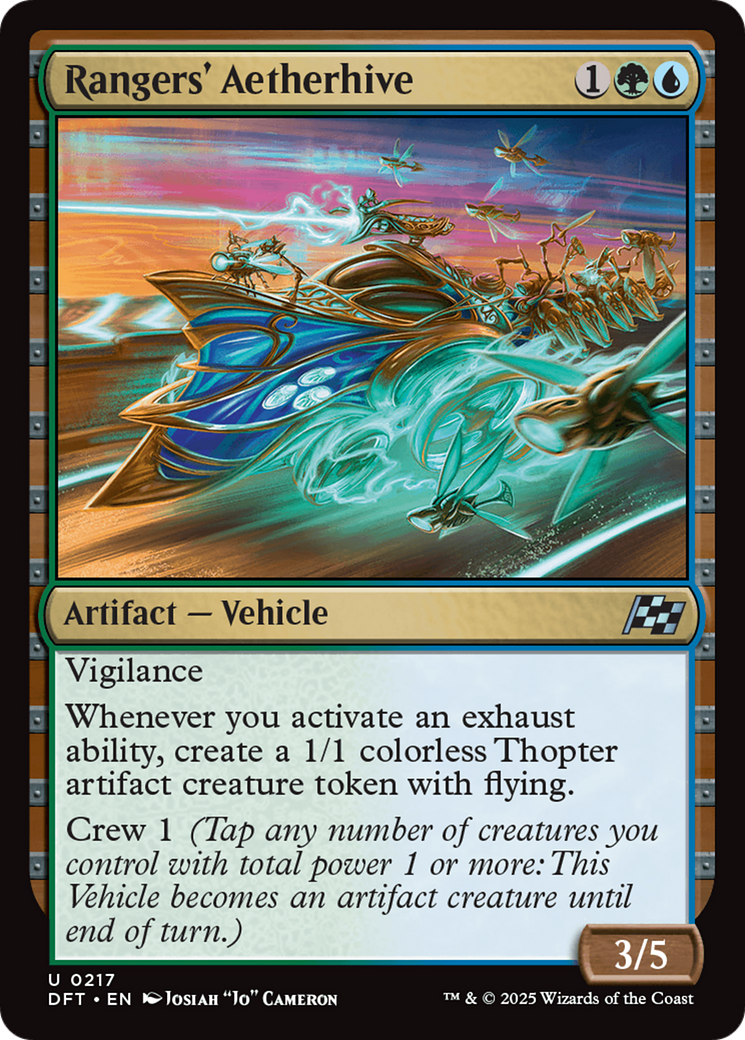 Rangers' Aetherhive (DFT-217) [Aetherdrift] MTG Single Wizards of the Coast
