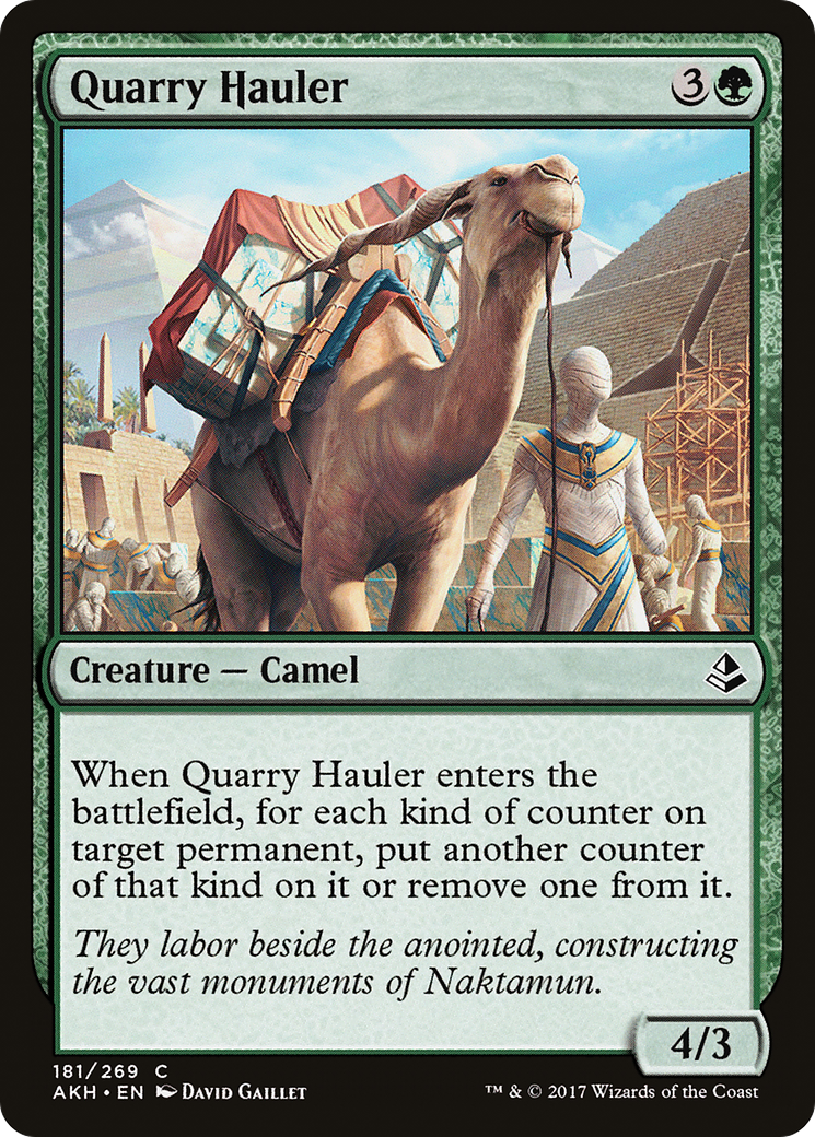 Quarry Hauler (AKH-181) [Amonkhet] Foil MTG Single Wizards of the Coast
