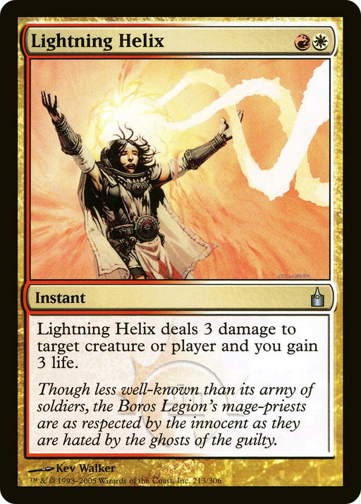 Lightning Helix (RAV-213) [Ravnica: City of Guilds] MTG Single Wizards of the Coast
