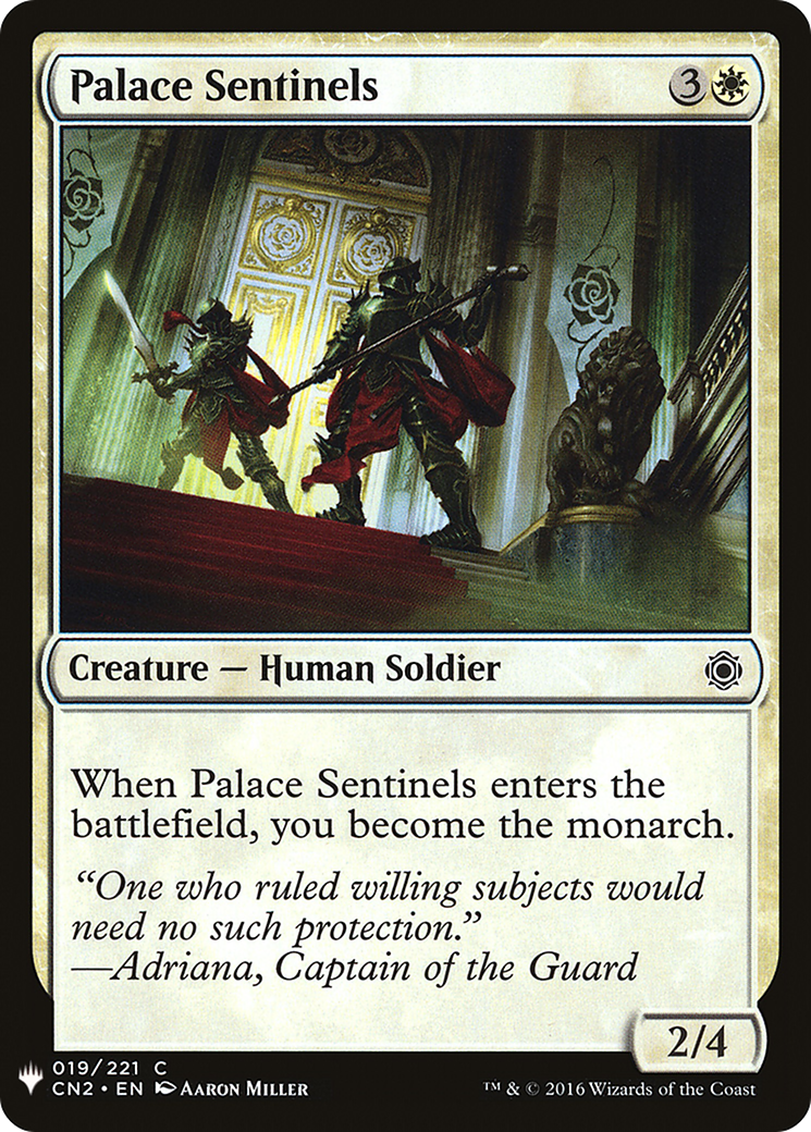 Palace Sentinels (LIST-CN2-19) [Mystery Booster] The List MTG Single Wizards of the Coast