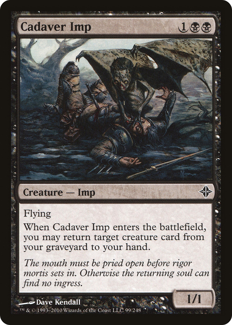 Cadaver Imp (ROE-099) [Rise of the Eldrazi] Foil MTG Single Wizards of the Coast