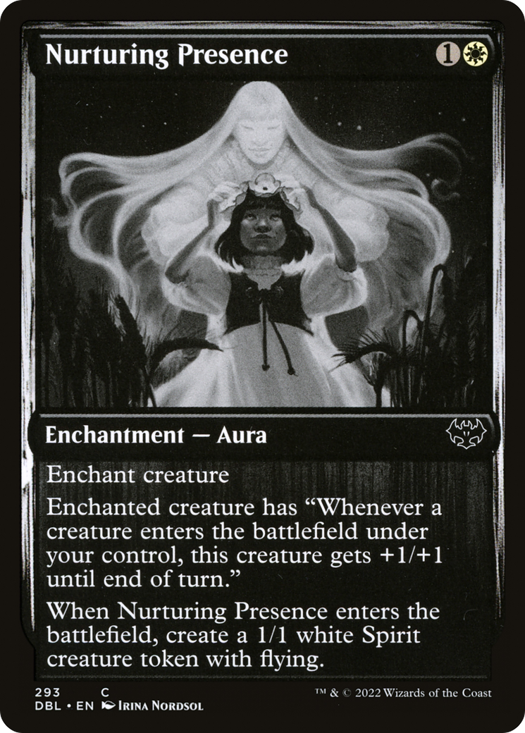 Nurturing Presence (DBL-293) [Innistrad: Double Feature] Foil MTG Single Wizards of the Coast