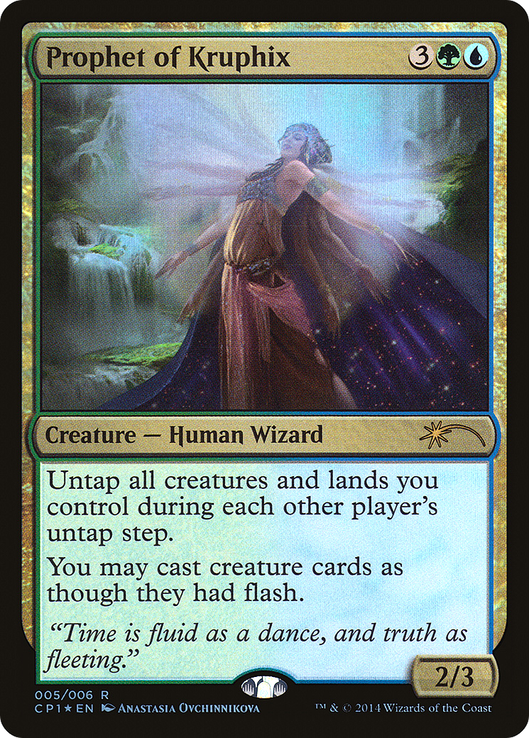 Prophet of Kruphix (UMP-005) [Magic 2015 Clash Pack] Foil MTG Single Wizards of the Coast