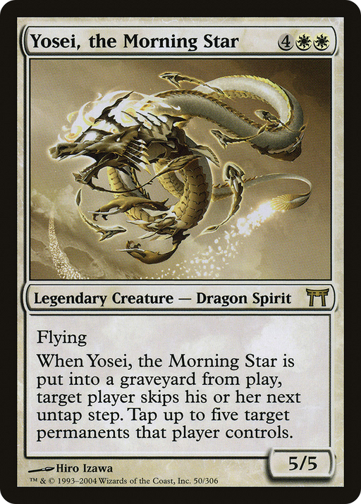 Yosei, the Morning Star (CHK-050) [Champions of Kamigawa] MTG Single Wizards of the Coast