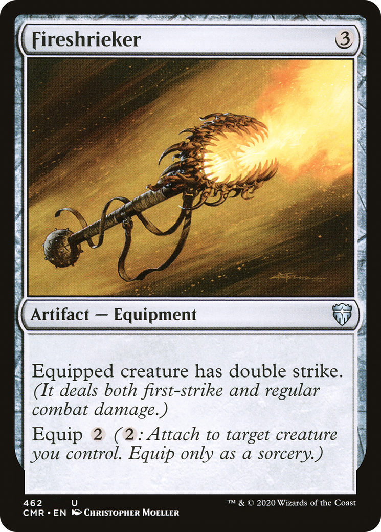 Fireshrieker (CMR-462) [Commander Legends] MTG Single Wizards of the Coast