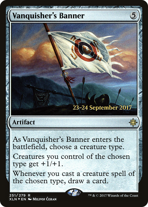 Vanquisher's Banner (PRE-251) [Ixalan Promos] Foil MTG Single Wizards of the Coast
