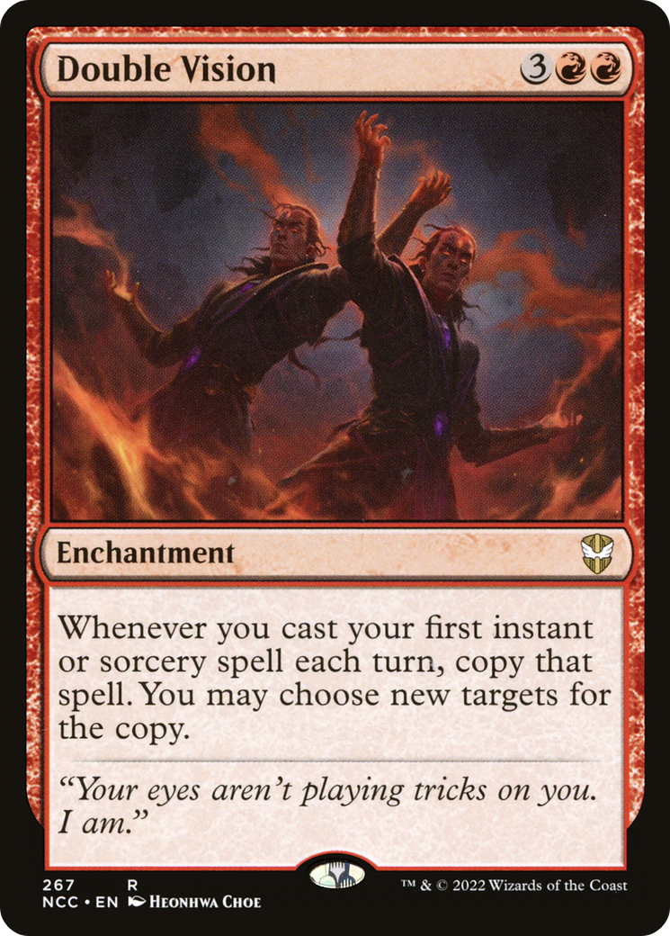 Double Vision (NCC-267) [New Capenna Commander] MTG Single Wizards of the Coast