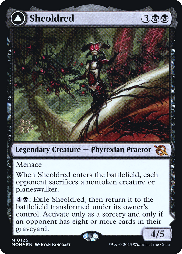 Sheoldred (PRE-125) [March of the Machine Promos] Foil MTG Single Wizards of the Coast