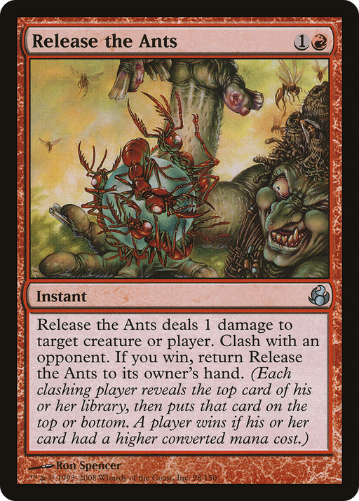 Release the Ants (MOR-098) [Morningtide] MTG Single Wizards of the Coast