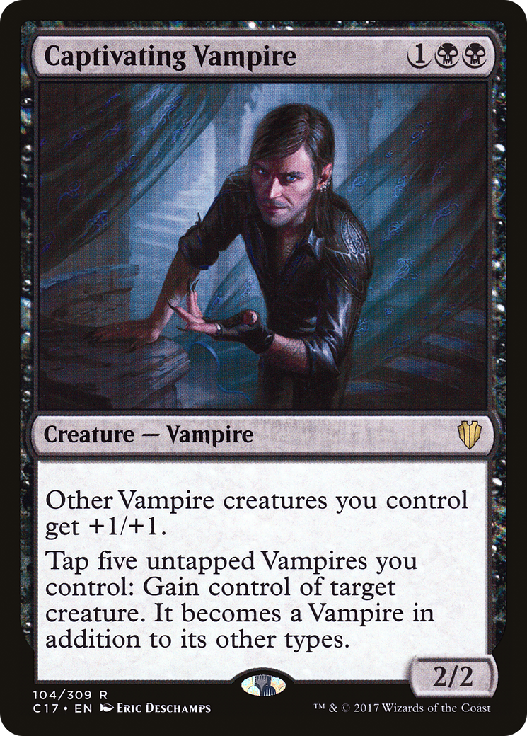 Captivating Vampire (C17-104) [Commander 2017] MTG Single Wizards of the Coast