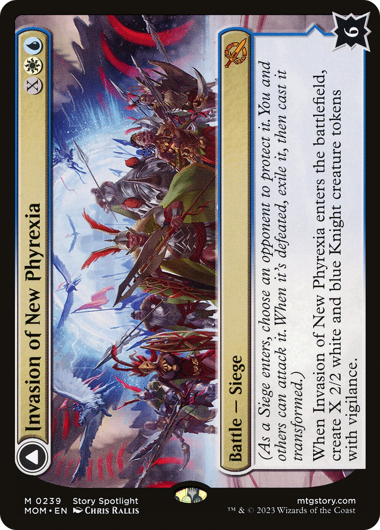Invasion of New Phyrexia (MOM-239) [March of the Machine] Foil MTG Single Wizards of the Coast