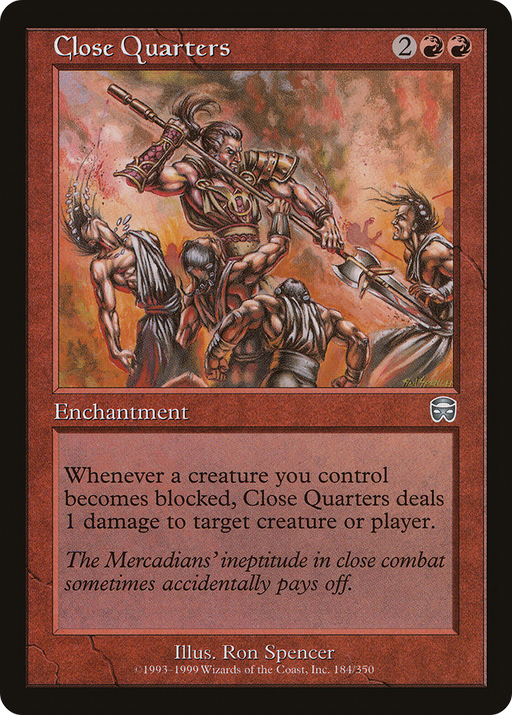 Close Quarters (MMQ-184) [Mercadian Masques] MTG Single Wizards of the Coast