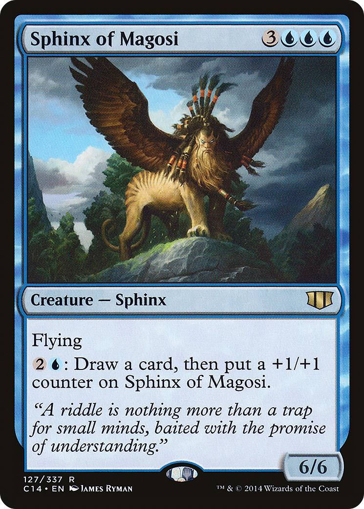 Sphinx of Magosi [Commander 2014] MTG Single Magic: The Gathering