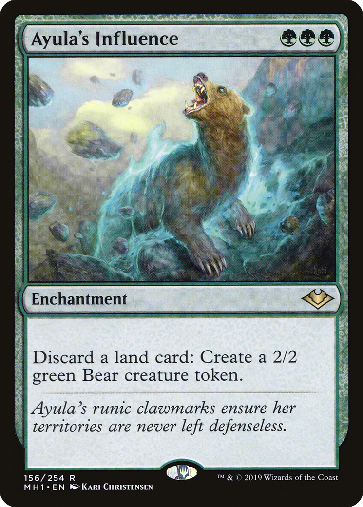Ayula's Influence (MH1-156) [Modern Horizons] MTG Single Wizards of the Coast