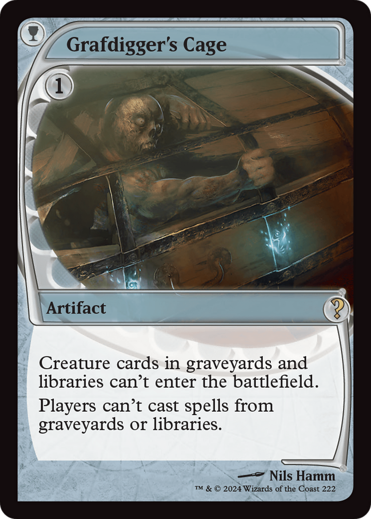 Grafdigger's Cage (Future Sight) (MB2-222) [Mystery Booster] Mystery Booster 2 Foil MTG Single Wizards of the Coast