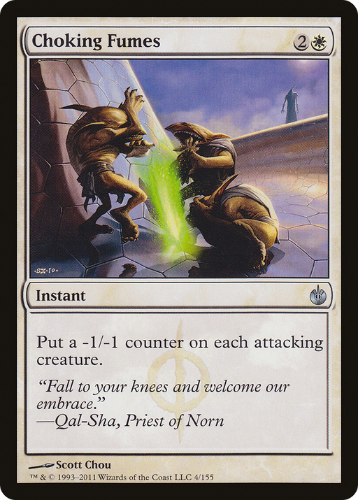 Choking Fumes (MBS-004) [Mirrodin Besieged] MTG Single Wizards of the Coast