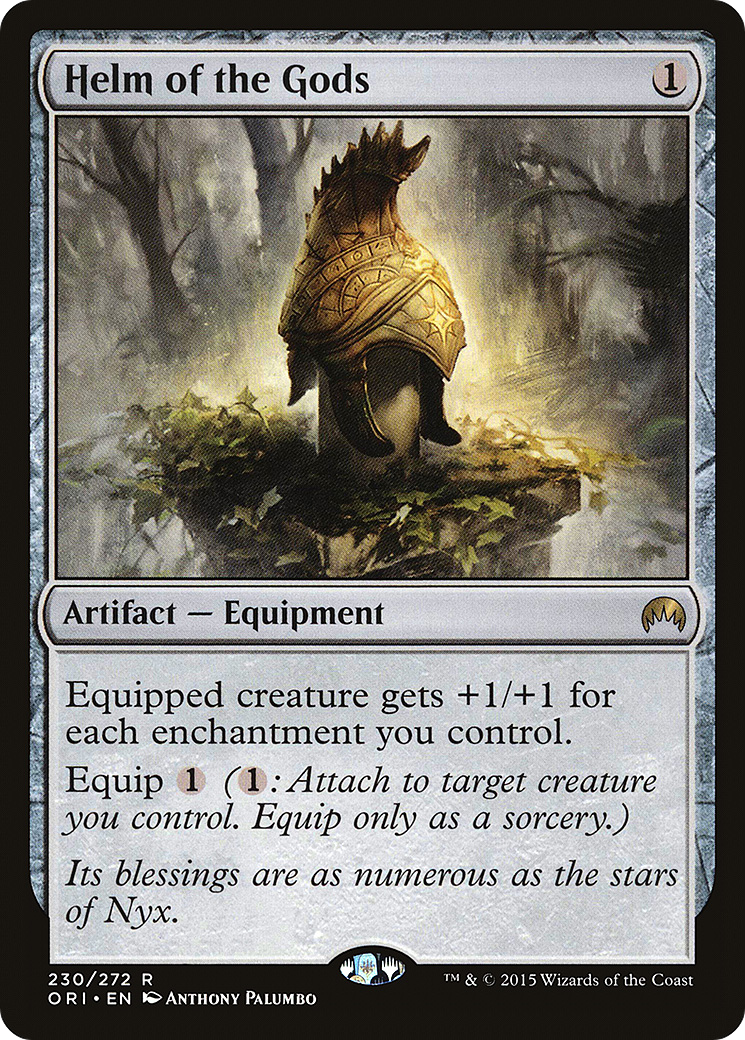 Helm of the Gods (ORI-230) [Magic Origins] Foil MTG Single Wizards of the Coast