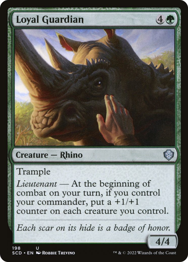 Loyal Guardian (SCD-198) [Starter Commander Decks] MTG Single Wizards of the Coast