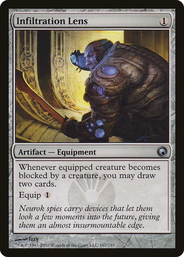 Infiltration Lens (SOM-167) [Scars of Mirrodin] MTG Single Wizards of the Coast