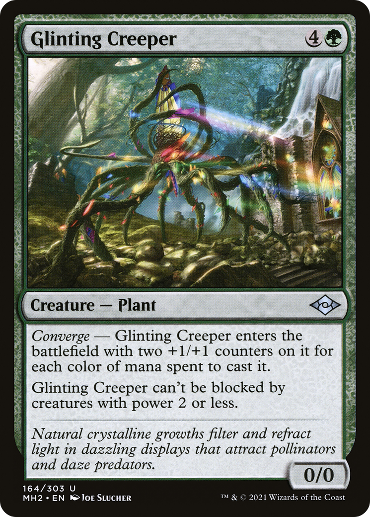 Glinting Creeper (MH2-164) [Modern Horizons 2] MTG Single Modern Horizons 2
