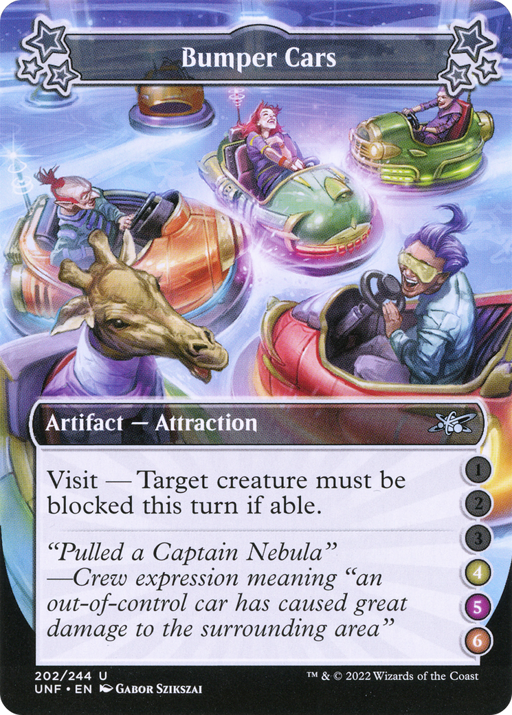 Bumper Cars (UNF-202F) [Unfinity] MTG Single Wizards of the Coast
