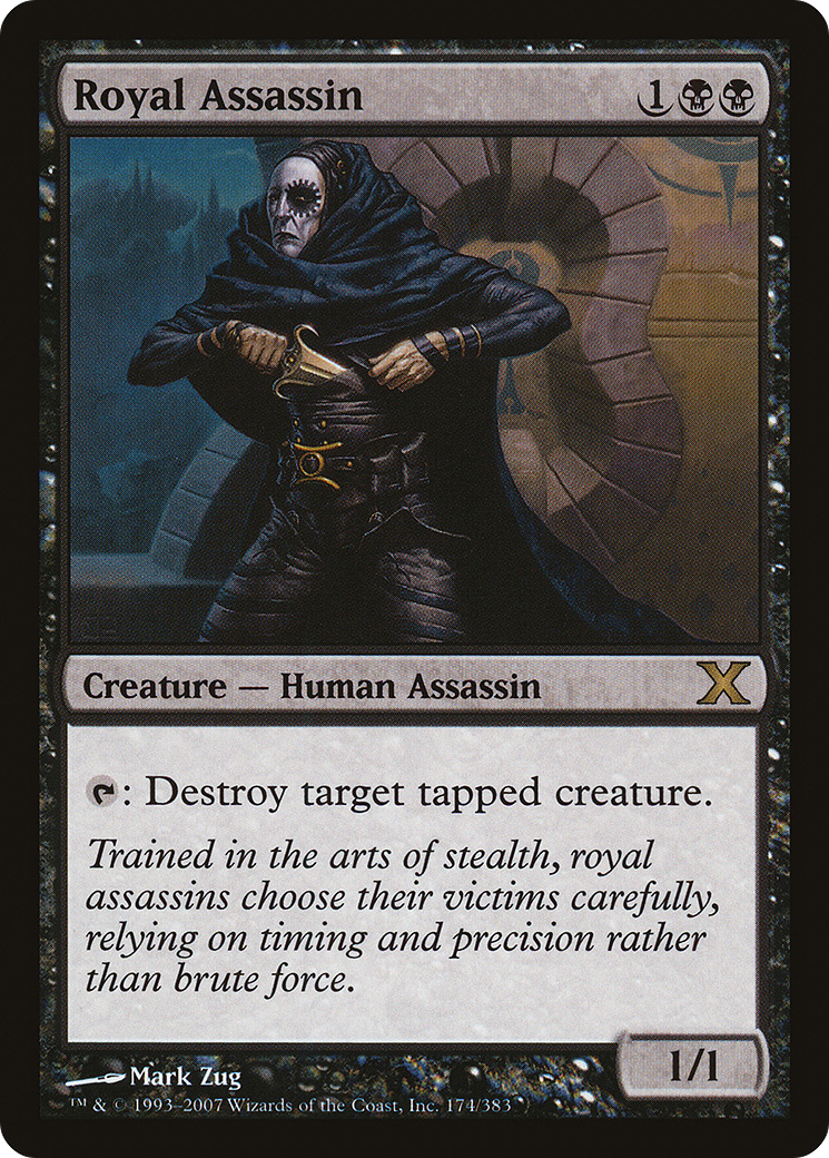 Royal Assassin (10E-174) [Tenth Edition] Foil MTG Single Wizards of the Coast