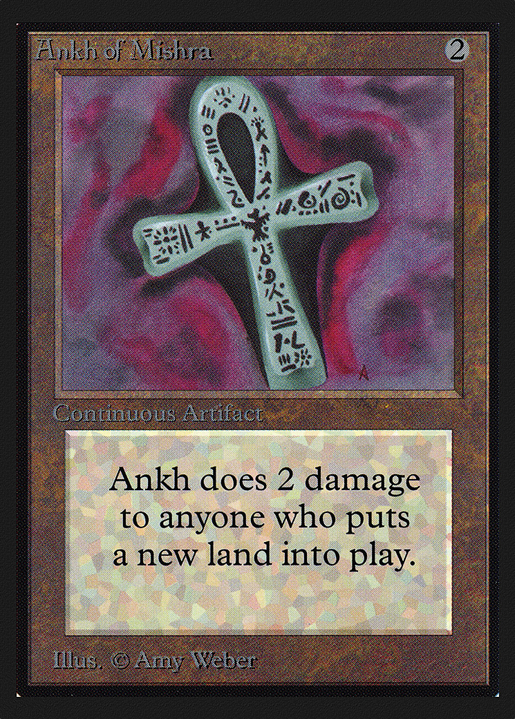 Ankh of Mishra (IE) (IED-) [Intl. Collectors' Edition] MTG Single Wizards of the Coast