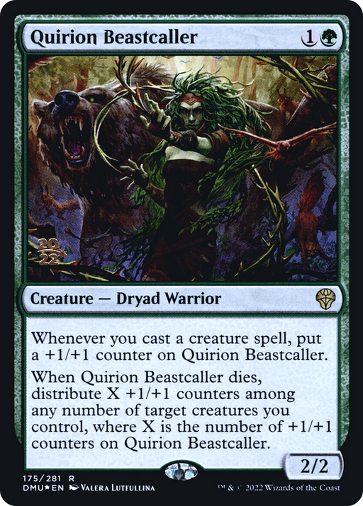 Quirion Beastcaller (PRE-175) [Dominaria United Promos] Foil MTG Single Wizards of the Coast