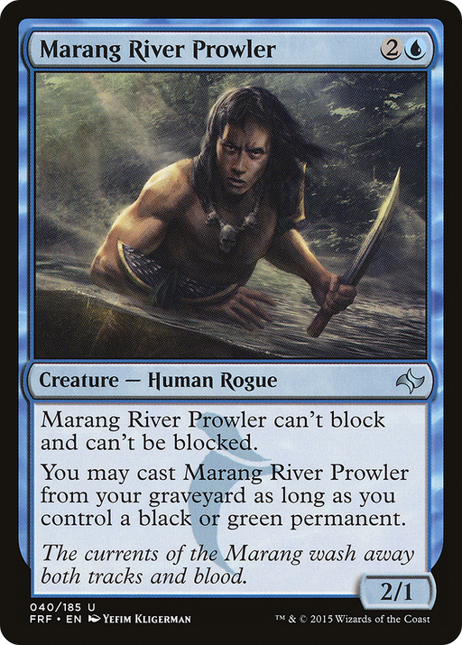 Marang River Prowler (FRF-040) [Fate Reforged] MTG Single Wizards of the Coast