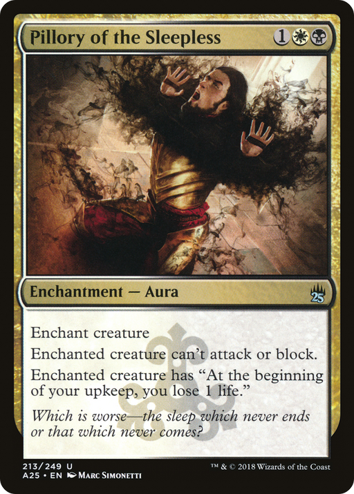 Pillory of the Sleepless (A25-213) [Masters 25] MTG Single Wizards of the Coast