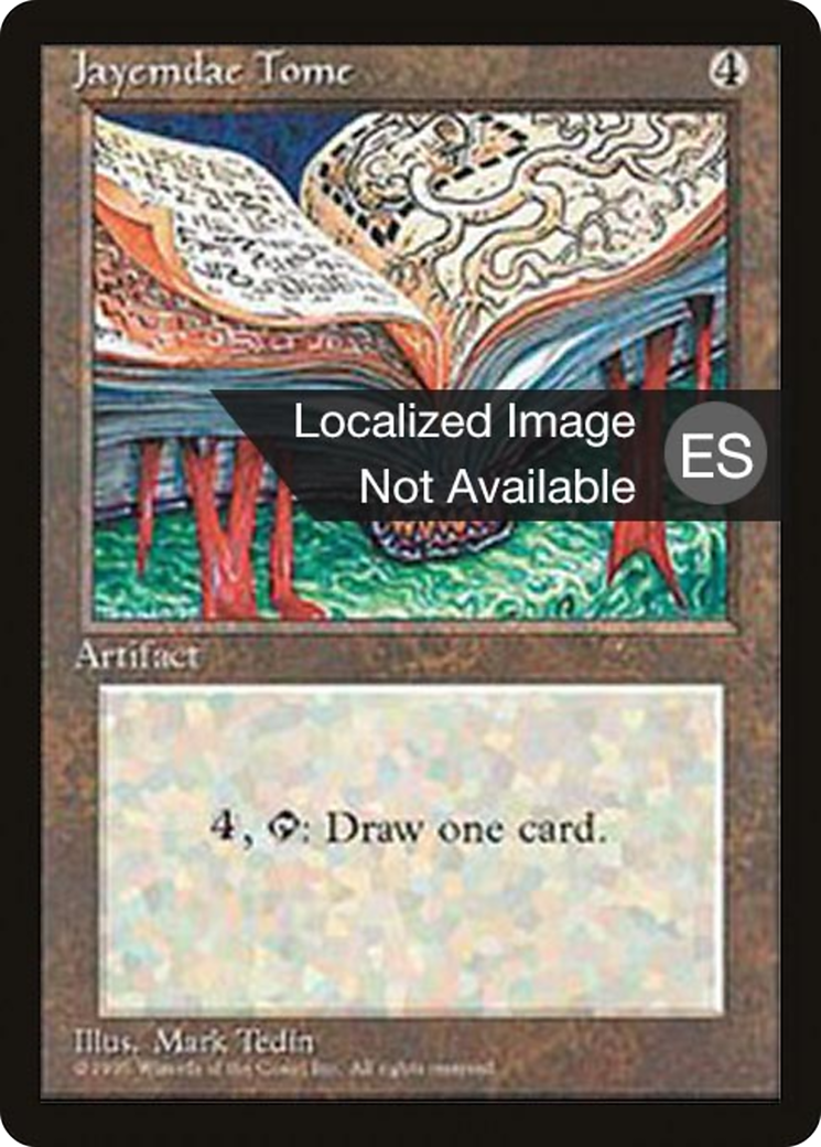 Jayemdae Tome (4BB-) [Fourth Edition Foreign Black Border] MTG Single Wizards of the Coast
