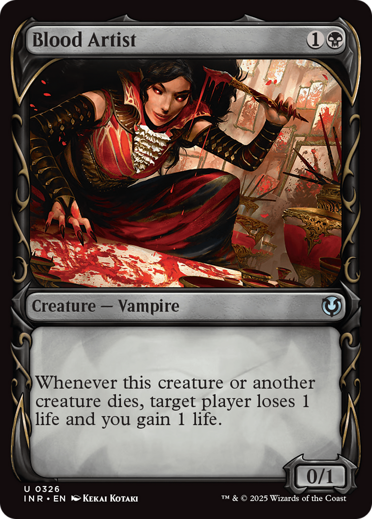 Blood Artist (INR-326) [Innistrad Remastered] (Showcase) MTG Single Wizards of the Coast